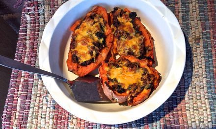 Stuffed Jeweled Yams with Tarragon