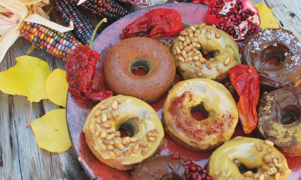 Blue Corn and Almond Flour Donuts
