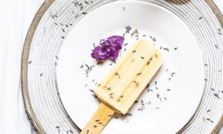 Corn and Lavender Paletas