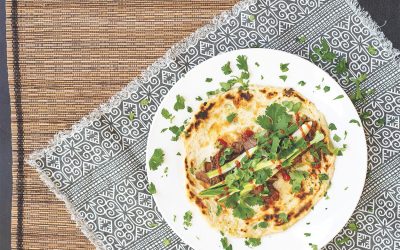 Chinese Beef Rolls (Niu Rou Jian Bing)