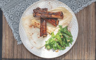 Korean BBQ Inside-Out Tamales