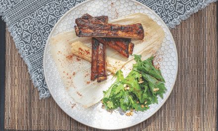 Korean BBQ Inside-Out Tamales