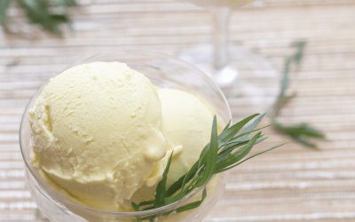 Tarragon and Mint Ice Cream