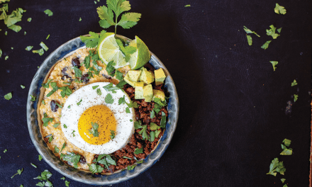 Chorizo and Grits Brunch Bowl