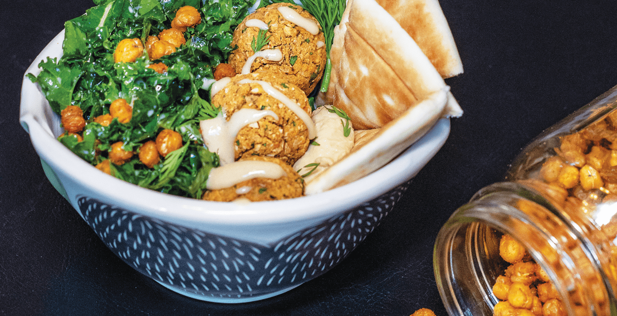 Sweet Potato Falafel Bowl