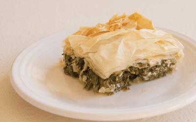 Sochan in Phyllo Dough