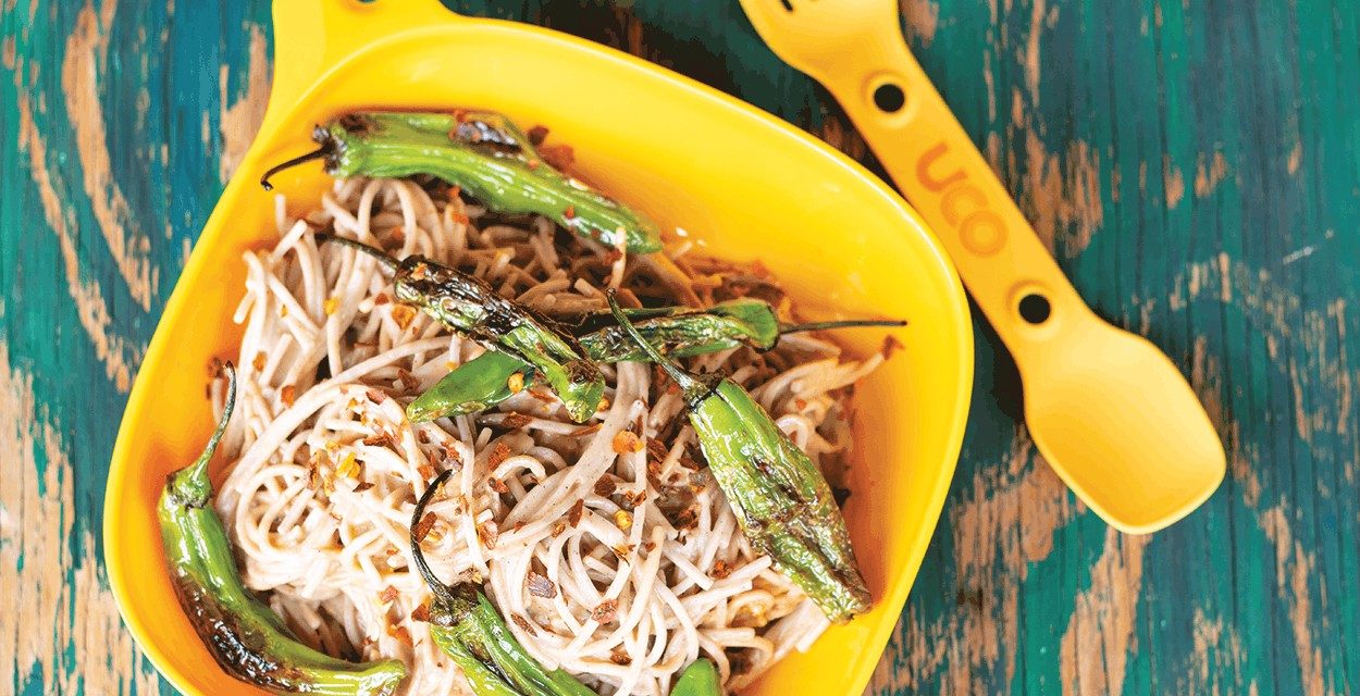Dan Dan Noodles with Shishitos