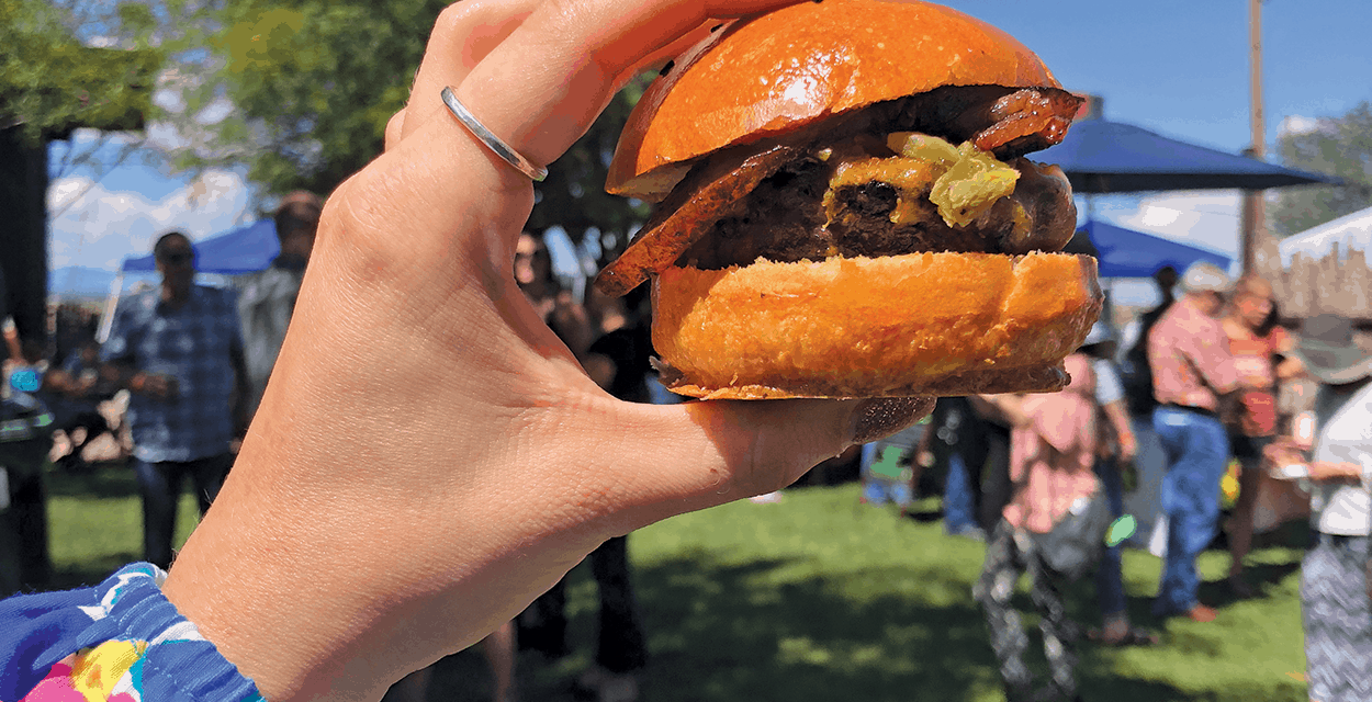 Green Chile  Cheeseburger Smackdown