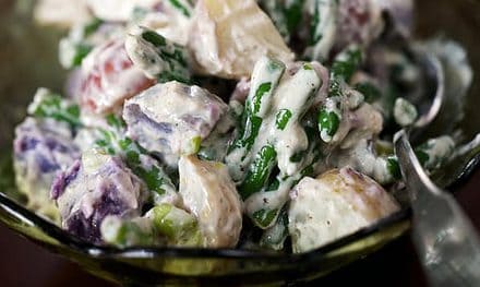 POTATO AND GREEN BEAN SALAD WITH HERBES DE PROVENCE