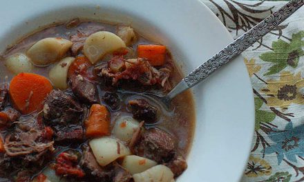 OXTAIL STEW WITH TURNIPS