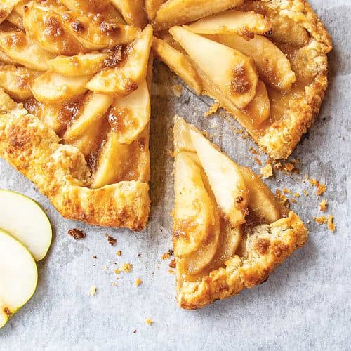 Bourbon-Soaked Pear Galette - Edible New Mexico