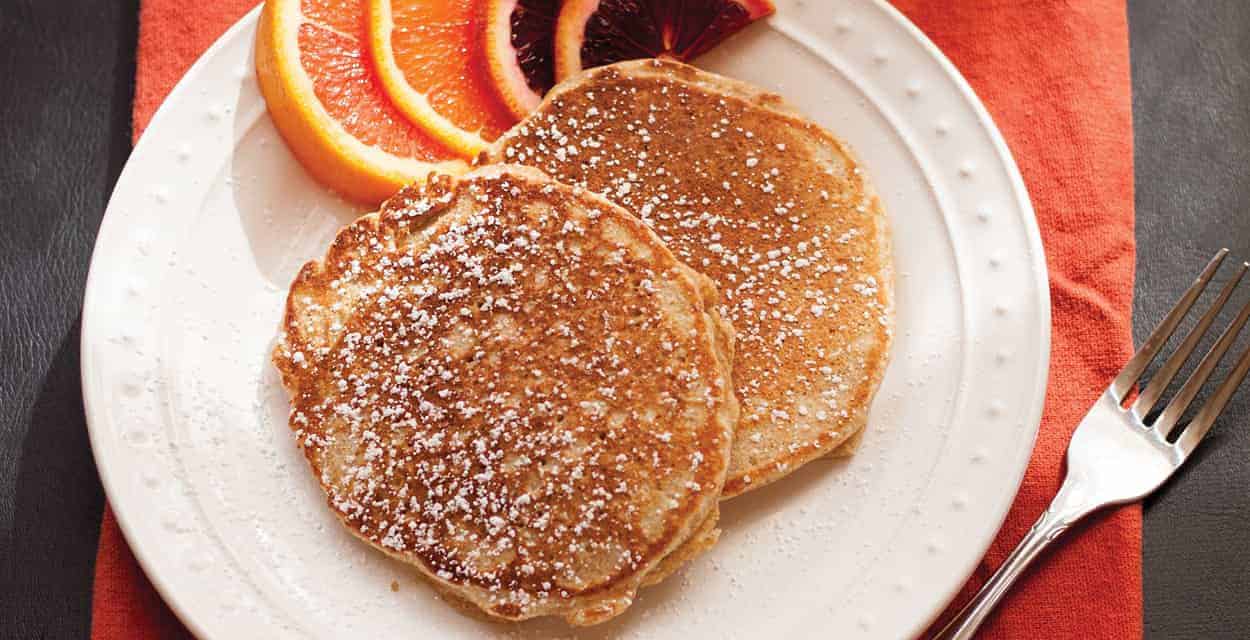 Whole Wheat Yogurt Pancakes