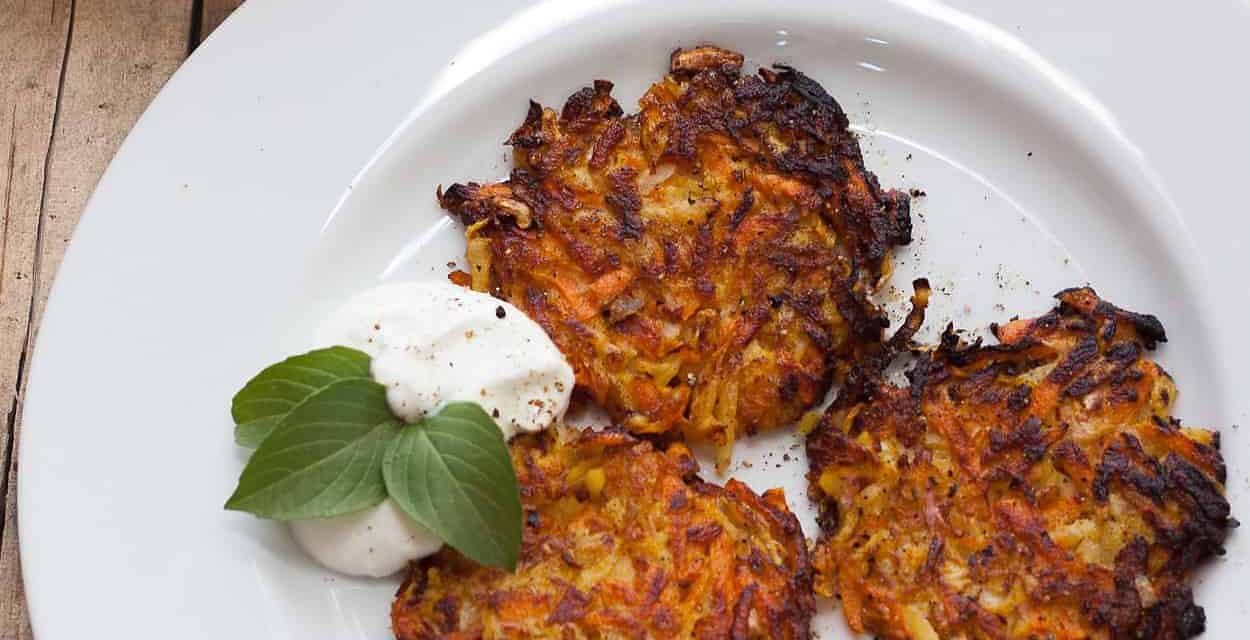 Root Vegetable Latkes