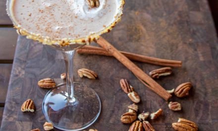 Del Valle Pecan Pie Martini