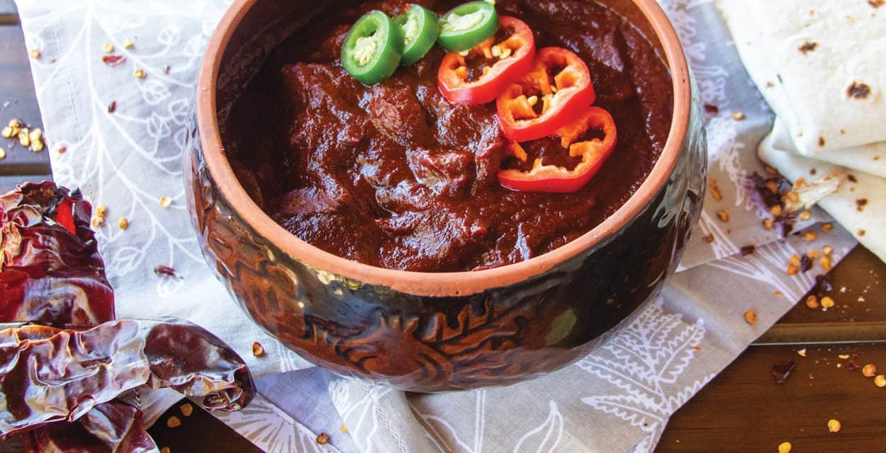 Chile Rojo Con Carne