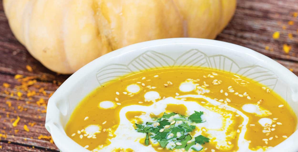 Spicy Thai Winter Squash Soup