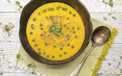 Roasted Carrot and Amaranth Polenta