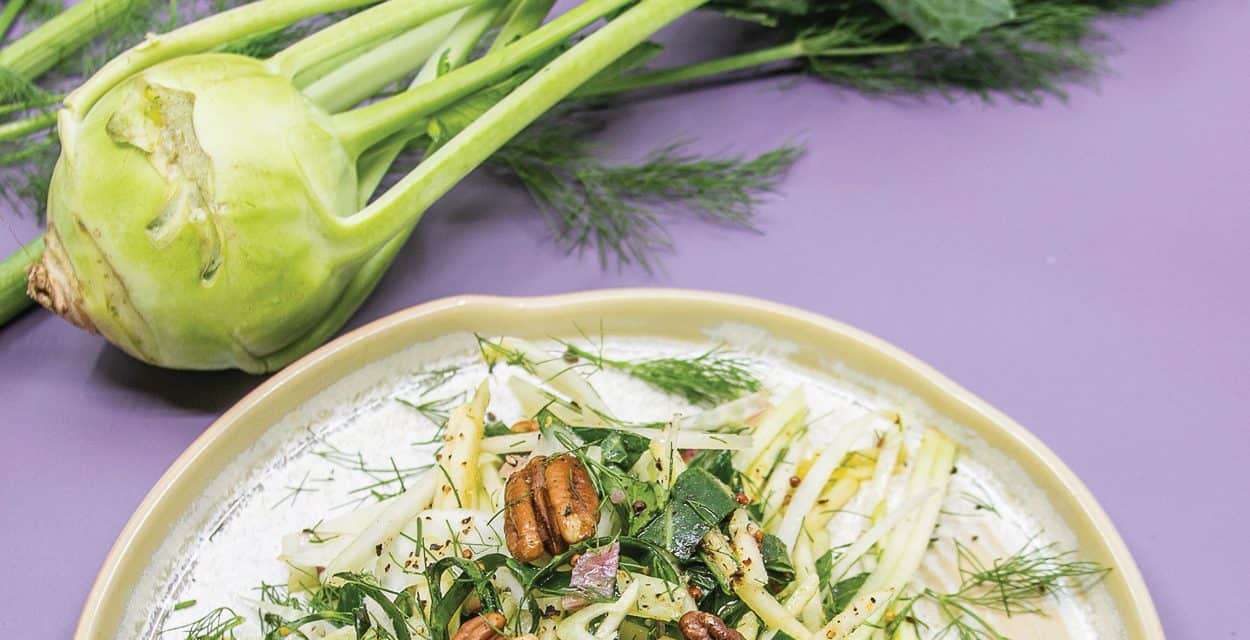 Kohlrabi & Fennel Slaw