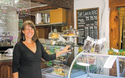 Liz Gaylor and  Tiny Grocer ABQ