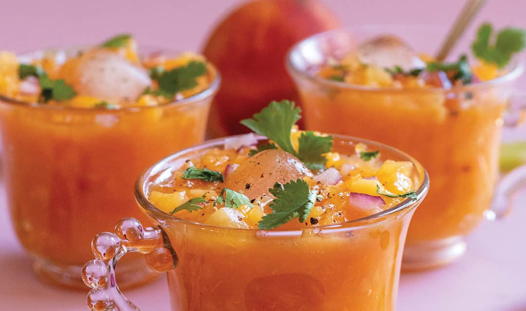 Stone Fruit Gazpacho