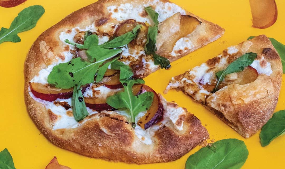 Stone Fruit Pizza