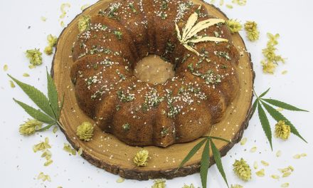 Butternut Squash Bundt Cake with Lemon + Sage +  Hemp Glaze