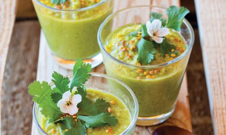 Tomatillo Cucumber Summer Soup