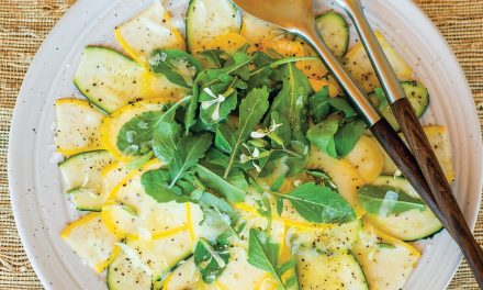 Zucchini Carpaccio