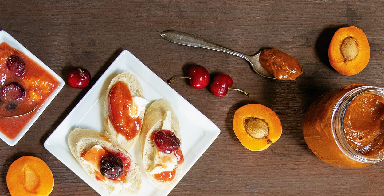 Apricot and Cherry Mostarda