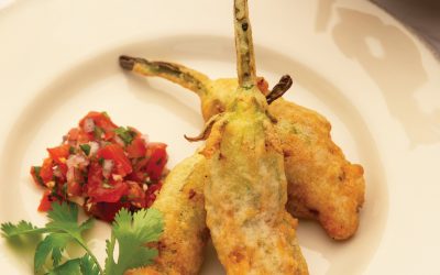Summer Fried Squash Blossoms