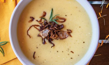 Caramelized Garlic and Onion Bisque