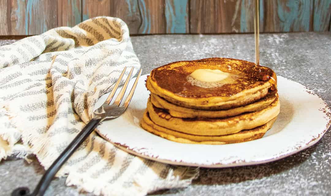Gluten-Free Pumpkin Spice Pancakes