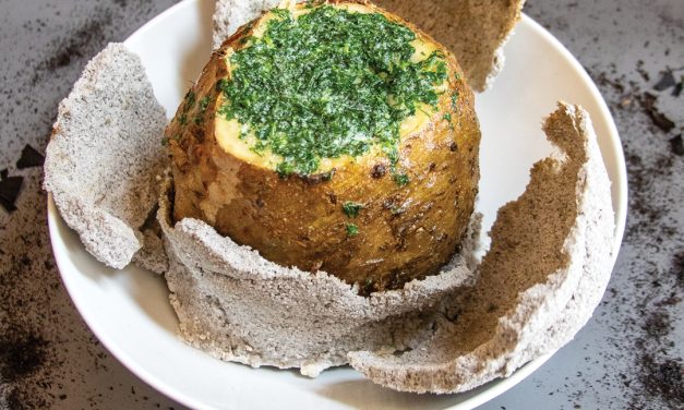 Salt-and-Ash-Baked Celery Root