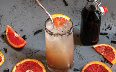 Ashy Grapefruit Mocktail
