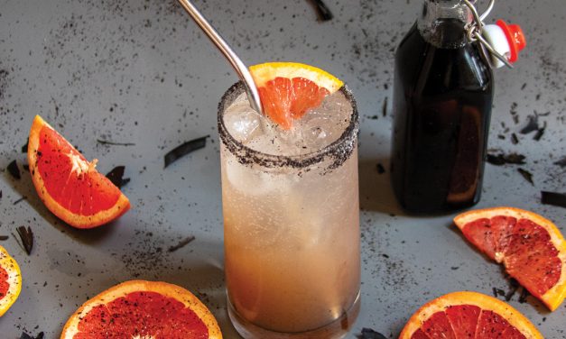 Ashy Grapefruit Mocktail