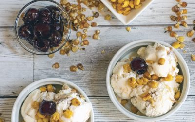 Chicos and Salted Caramel Ice Cream