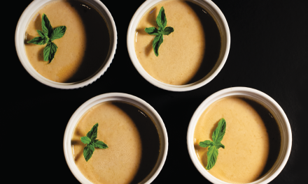 Baked Jasmine Pearl Custard