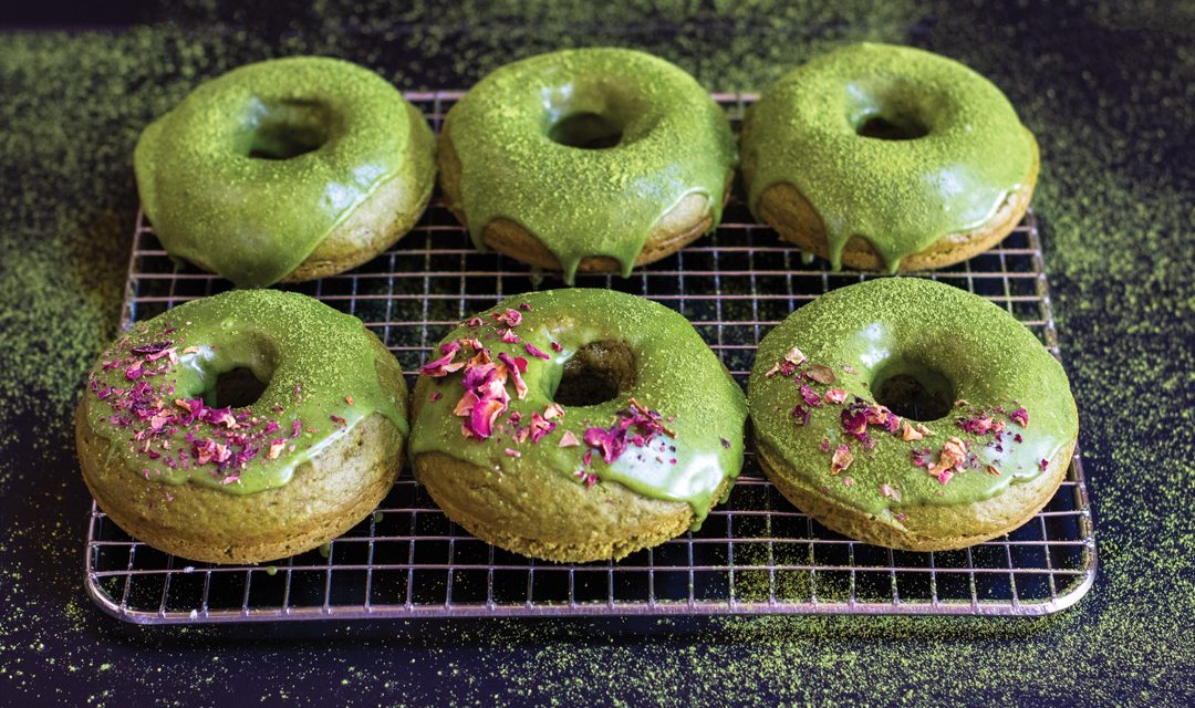 Matcha Doughnuts
