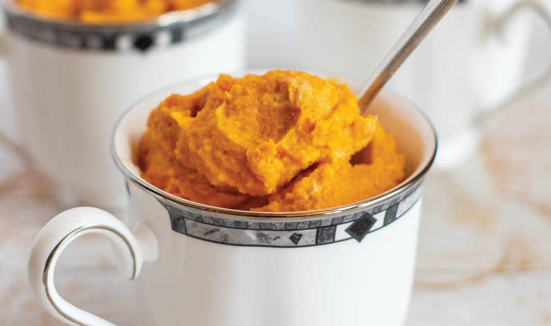 Roasted Butternut Squash Soft-Serve Ice Cream