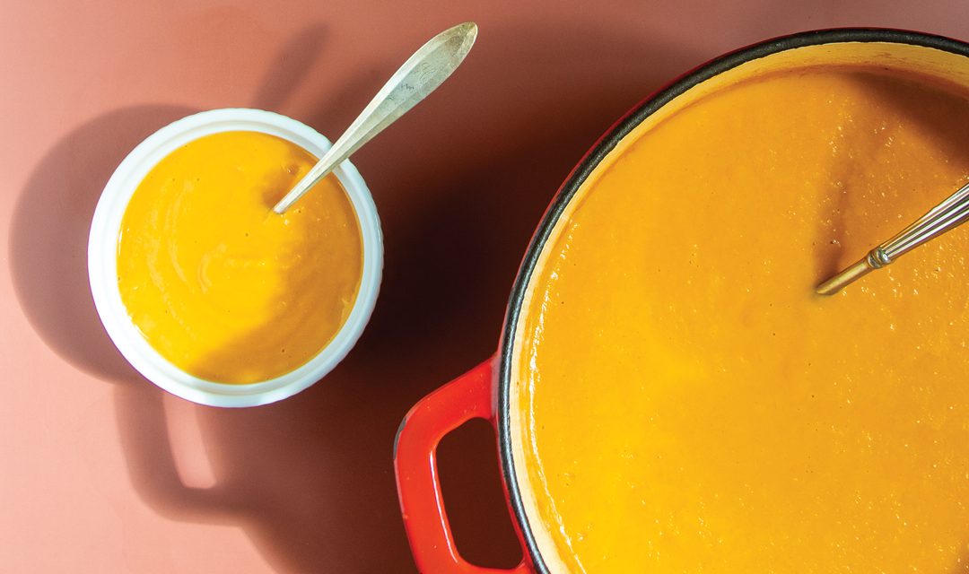 Smoked Sweet Potato Soup