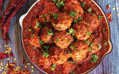 Chile-Sumac Meatballs and Sauce