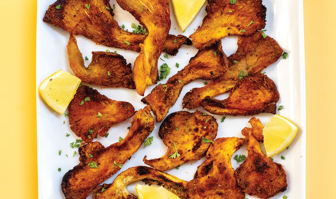 Pan-Fried Oyster Mushrooms