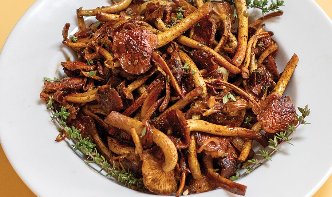 Roasted Mushroom Salad