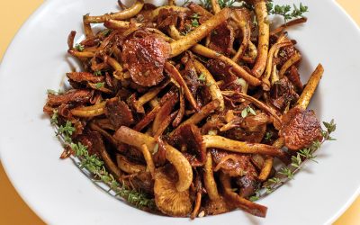 Roasted Mushroom Salad