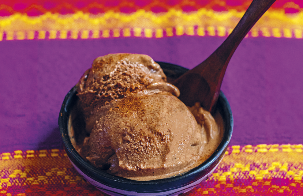 Helado de Chocolate Oaxaqueño
