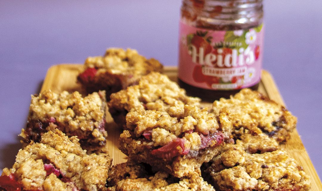 Almond Butter and Jam Bars
